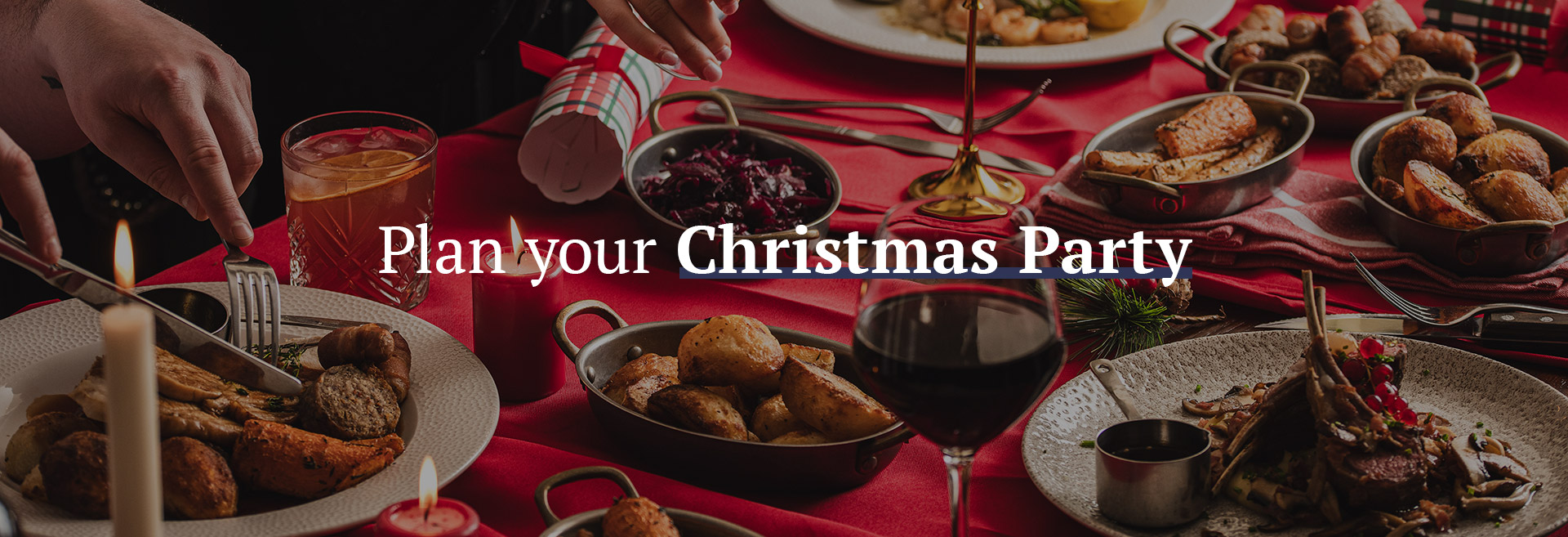 Christmas party at The Crown Tavern