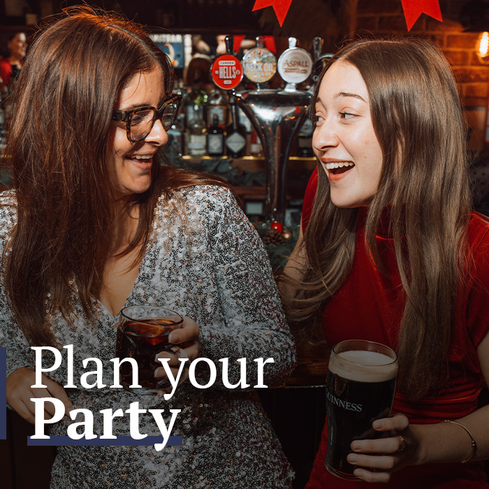Make a group booking. Christmas at The Crown Tavern in London